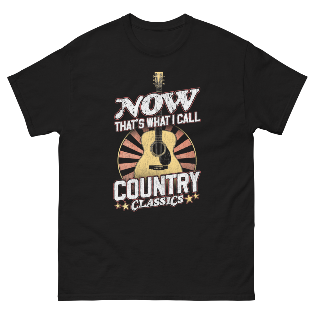 NOW That’s What I Call Music Country Classics Black TShirt NOW