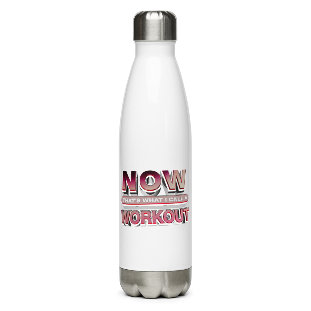 NOW Workout Water Bottle FRONT
