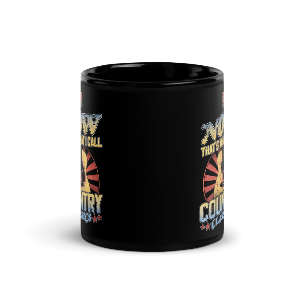 NOW That’s What I Call Music Country Classics Black Mug 3