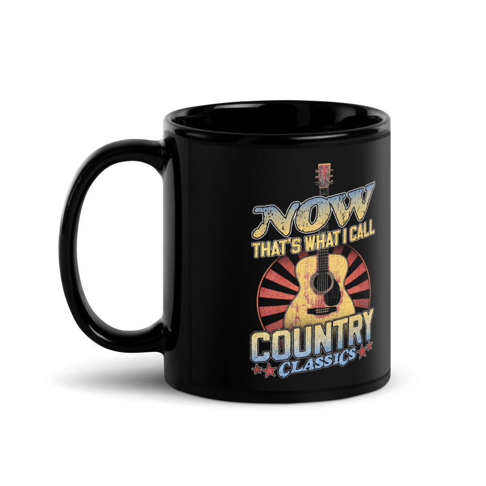 NOW That’s What I Call Music Country Classics Black Mug 1