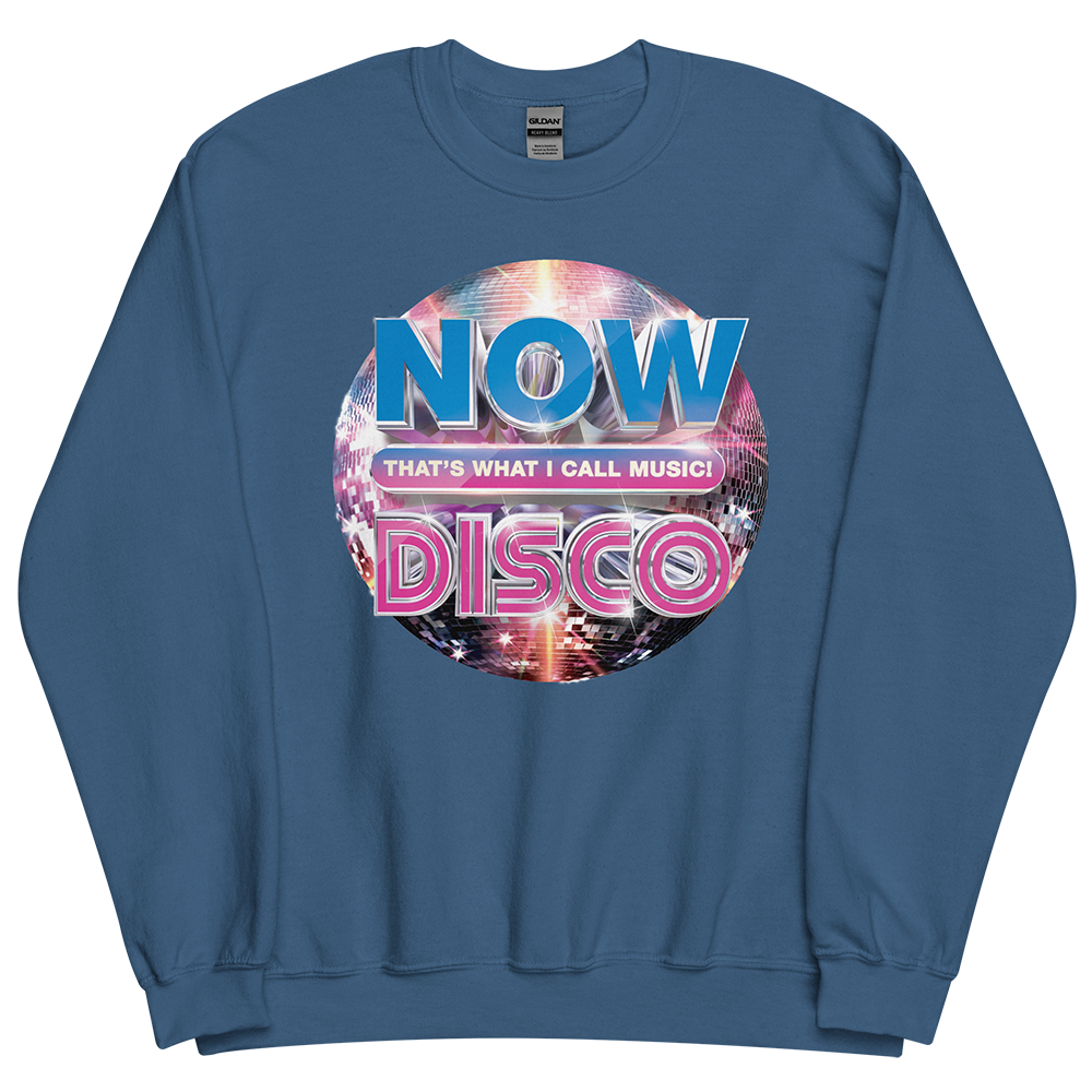 NOW Disco Blue Crewneck Sweatshirt