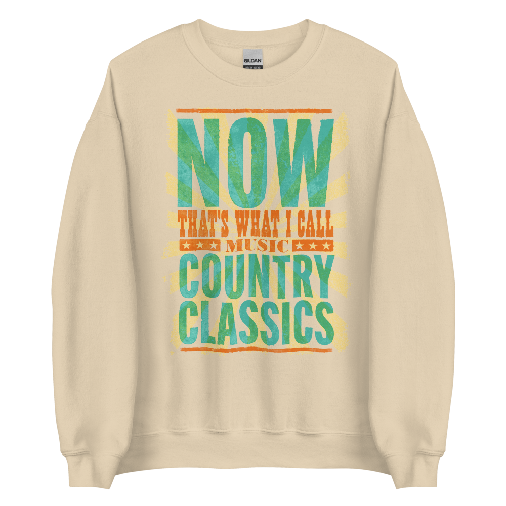 NOW That’s What I Call Music Country Classics Cream Sweatshirt
