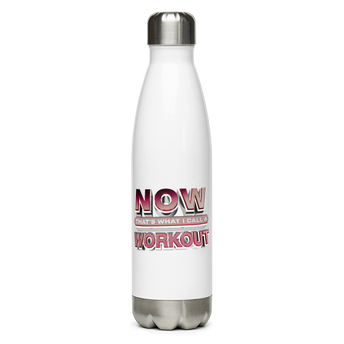 NOW Workout Water Bottle FRONT