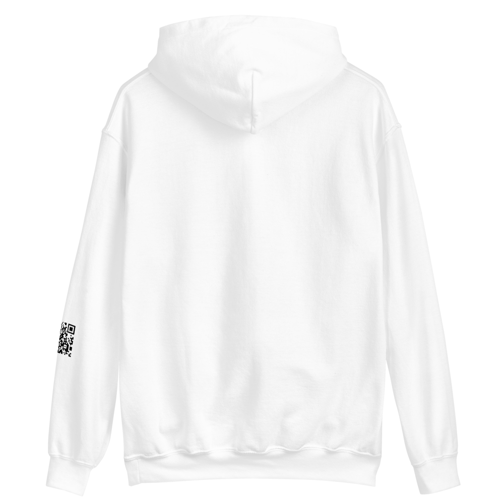 plain white hoodie