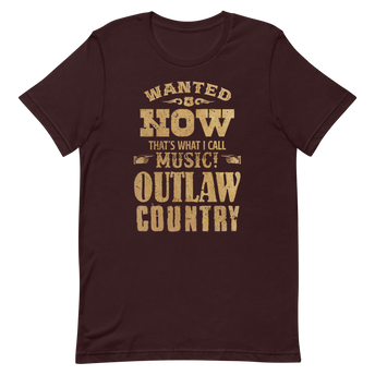 NOW Outlaw Country T-Shirt